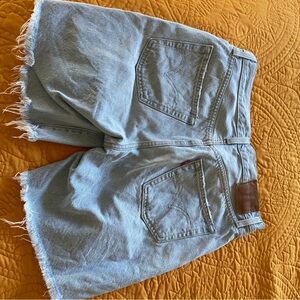 Levi's Light Blue Denim Cutoff Shorts